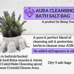 AURA CLEANSING BATH SALT-BAG